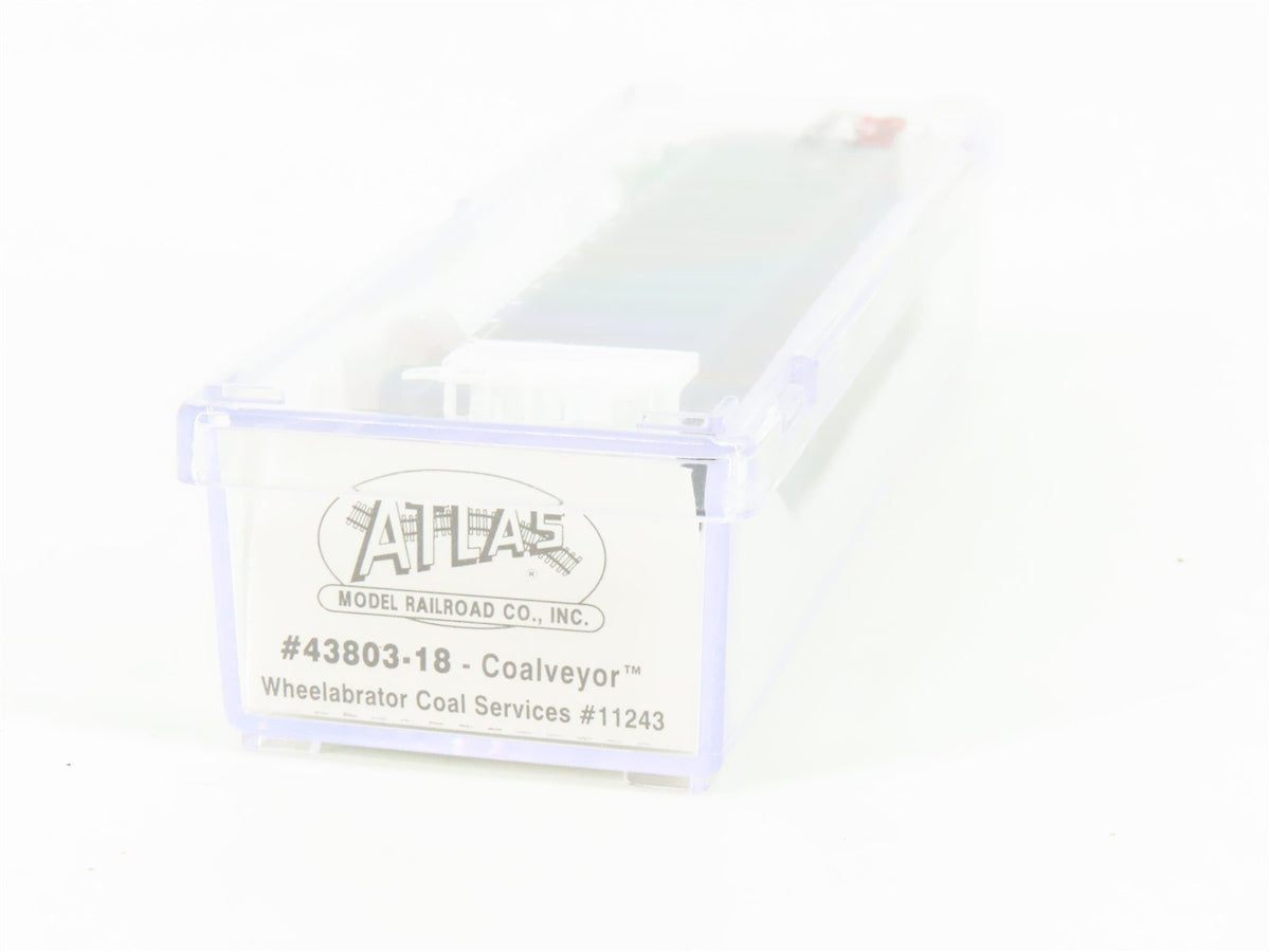 N Scale Atlas 43803-18 RTPX Wheelabrator Coal Services Coalveyor Hopper #11243