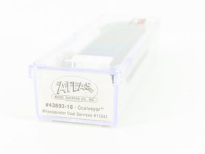 N Scale Atlas 43803-18 RTPX Wheelabrator Coal Services Coalveyor Hopper #11243