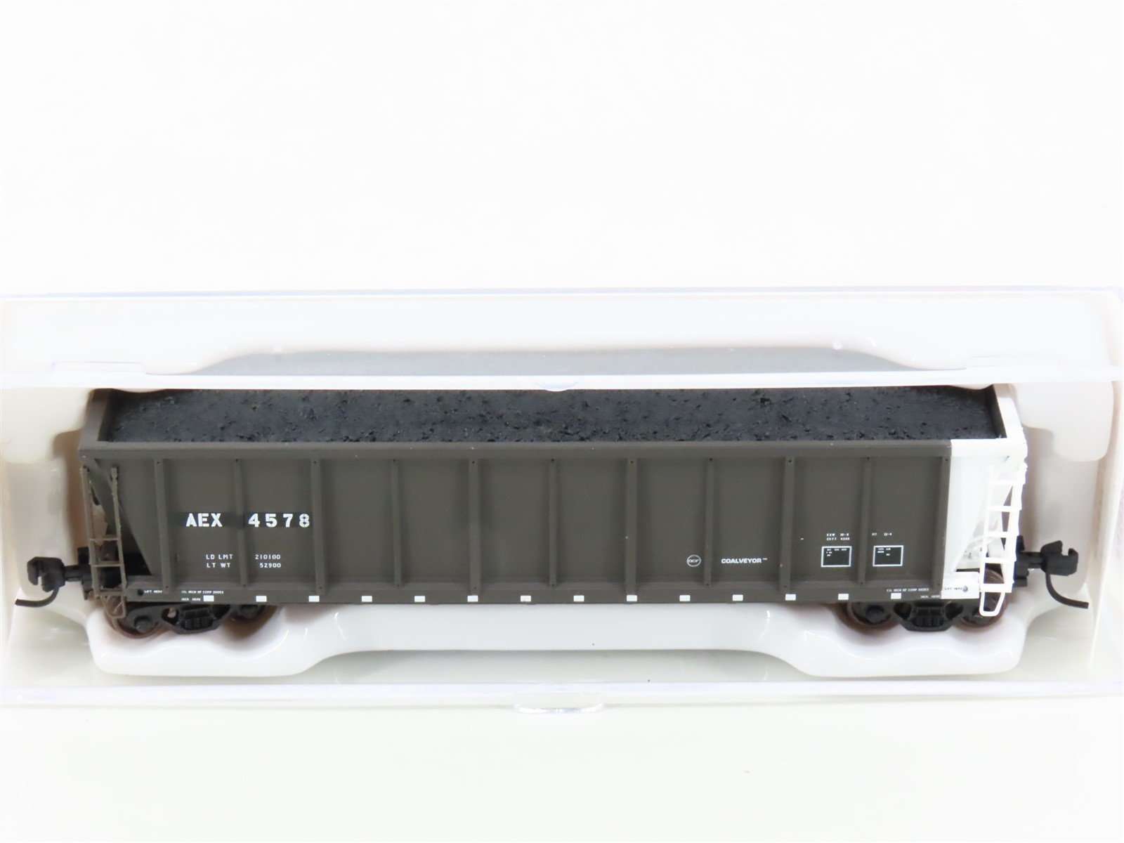 N Scale Atlas 43832 AEX The Andersons Coalveyor Hopper #4578 w/Coal Load