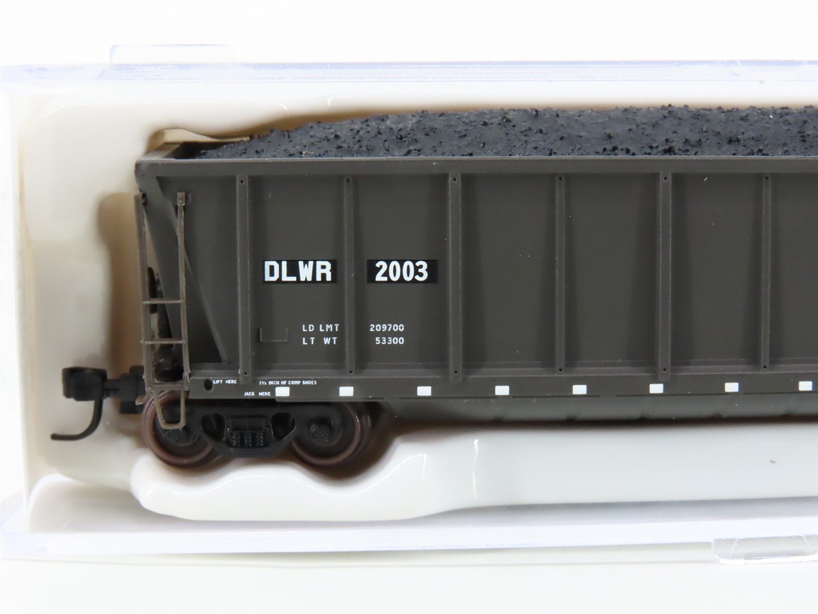 N Scale Atlas 43841 DLWR Depew Lancaster & Western Coalveyor Hopper #2003