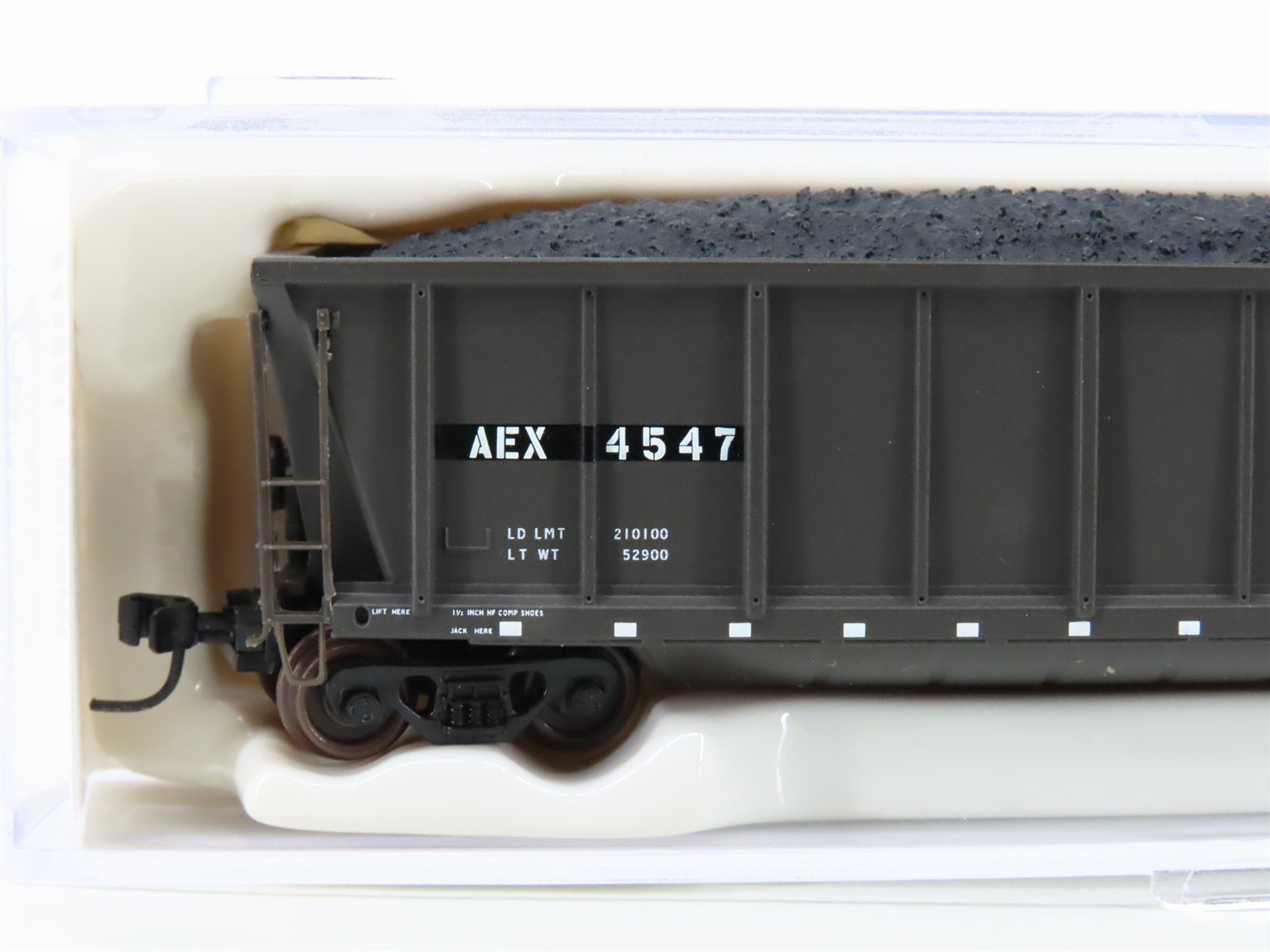 N Scale Atlas 43831 AEX The Andersons Coalveyor Hopper #4547 w/Coal Load