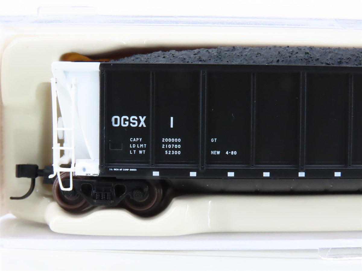N Scale Atlas 43863 OGSX Double Rotary End Coalveyor Hopper #1 w/Coal Load