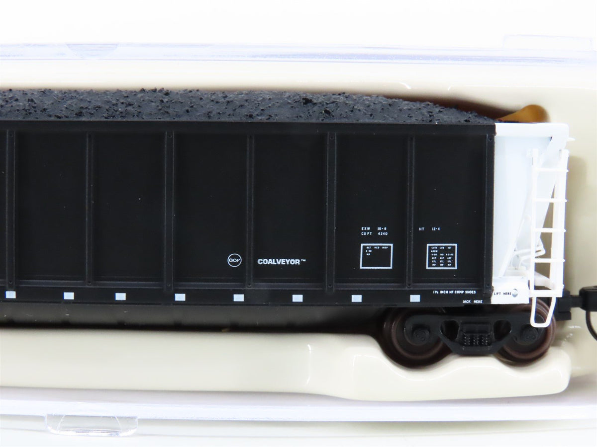 N Scale Atlas 43863 OGSX Double Rotary End Coalveyor Hopper #1 w/Coal Load