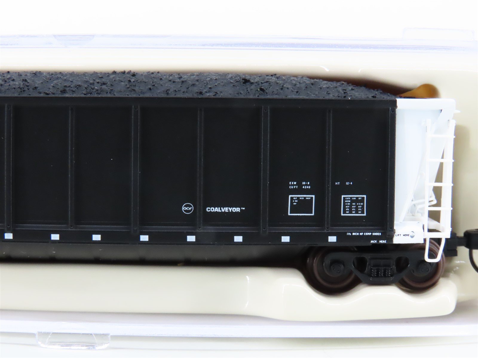 N Scale Atlas 43863 OGSX Double Rotary End Coalveyor Hopper #1 w/Coal Load