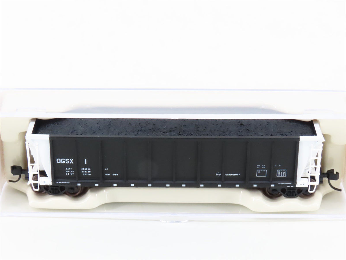 N Scale Atlas 43863 OGSX Double Rotary End Coalveyor Hopper #1 w/Coal Load