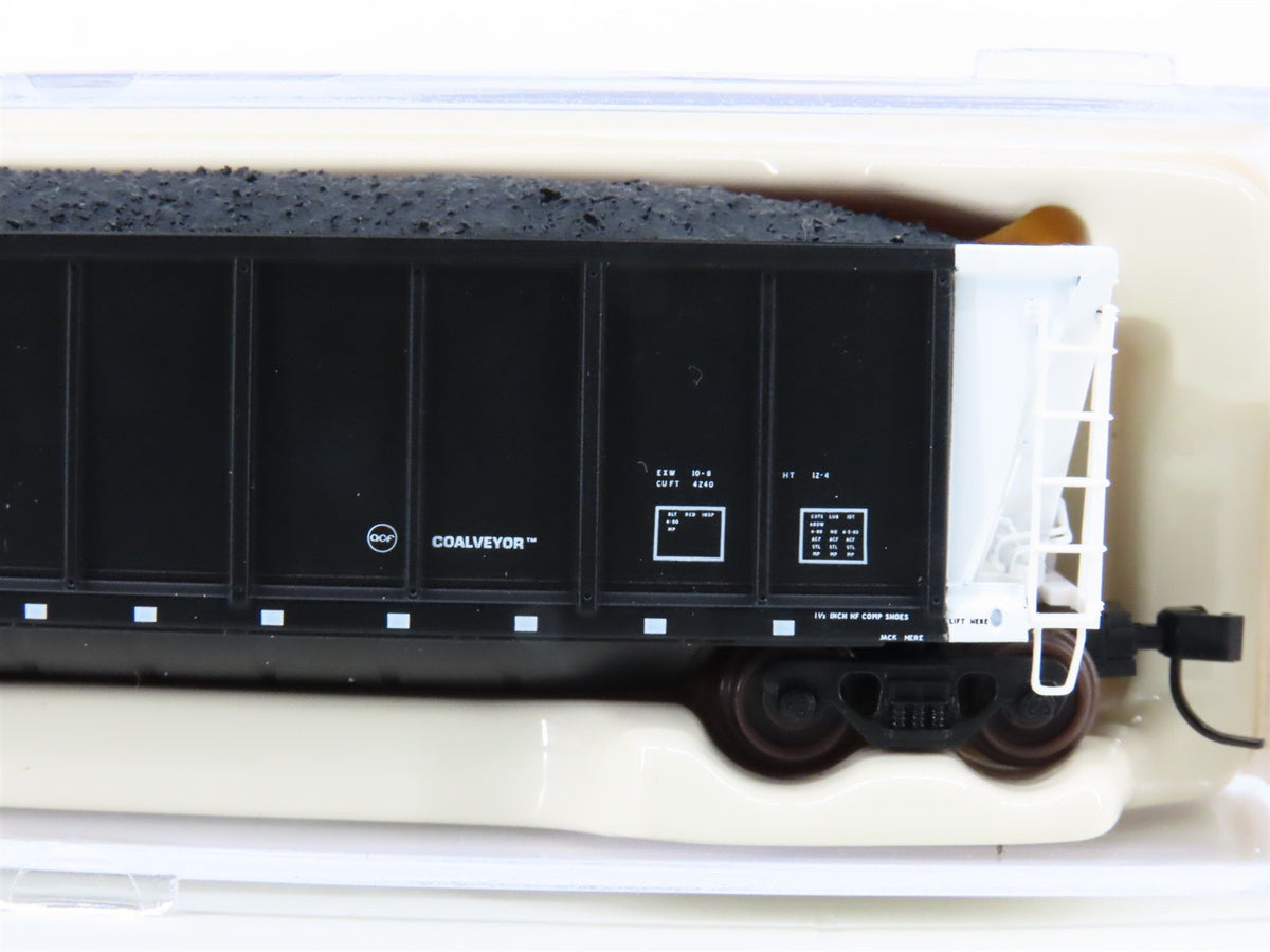 N Scale Atlas 43864 OGSX Double Rotary End Coalveyor Hopper #3 w/Coal Load