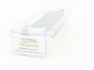 N Scale Atlas 43864 OGSX Double Rotary End Coalveyor Hopper #3 w/Coal Load