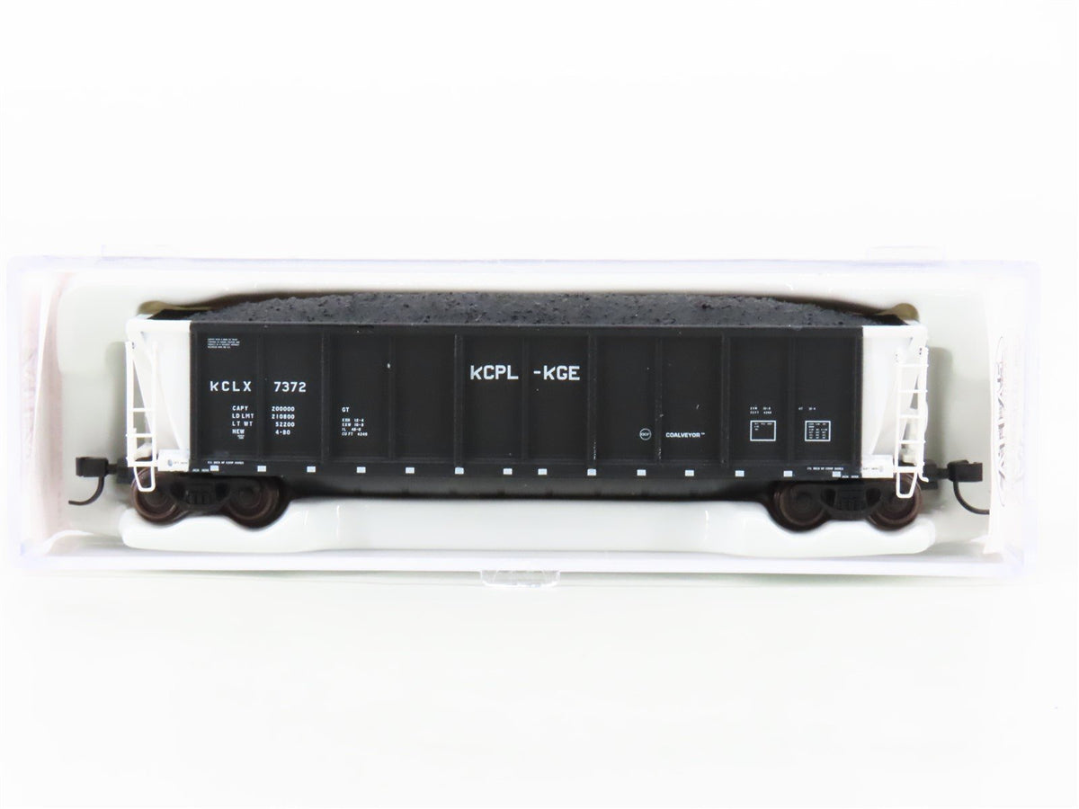 N Scale Atlas 43866 KCL (KGE) Double Rotary End Coalveyor Hopper #7372 w/Load