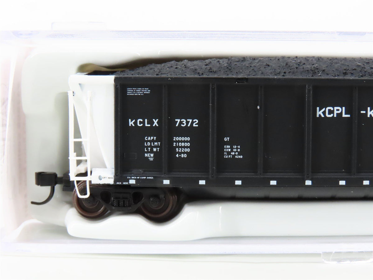 N Scale Atlas 43866 KCL (KGE) Double Rotary End Coalveyor Hopper #7372 w/Load