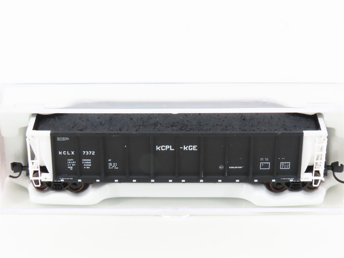 N Scale Atlas 43866 KCL (KGE) Double Rotary End Coalveyor Hopper #7372 w/Load