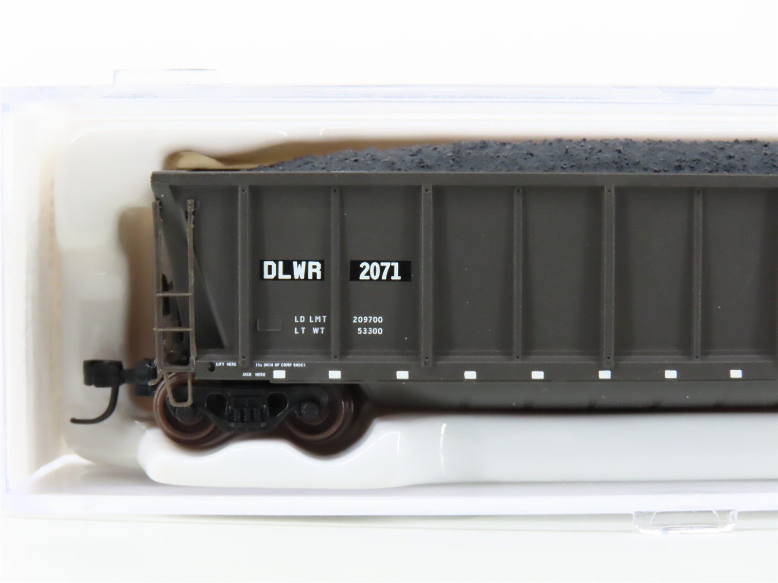 N Scale Atlas 43841 DLWR Depew Lancaster & Western Coalveyor Hopper #2071