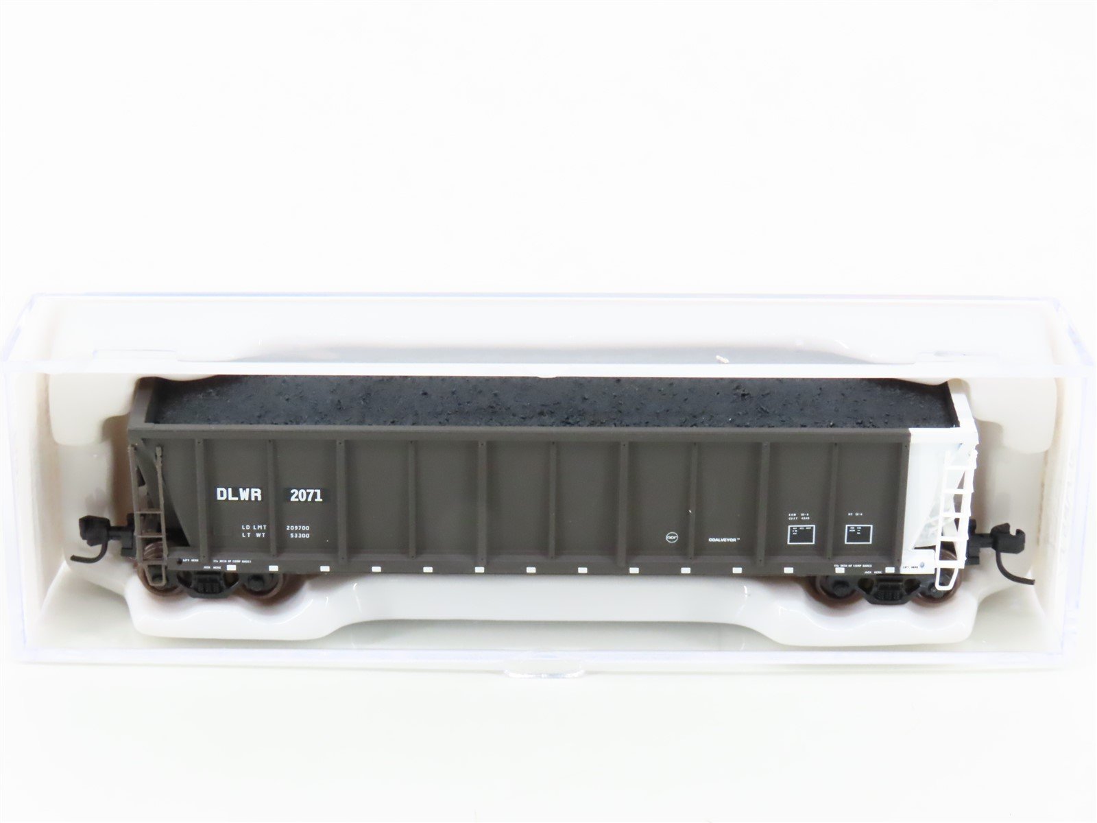 N Scale Atlas 43841 DLWR Depew Lancaster & Western Coalveyor Hopper #2071