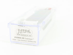 N Scale Atlas 43802-38 OGSX Iowa Southern Utilities Coalveyor Hopper #42