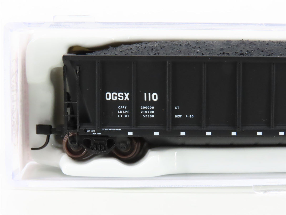 N Scale Atlas 43802-40 OGSX Iowa Southern Utilities Coalveyor Hopper #110