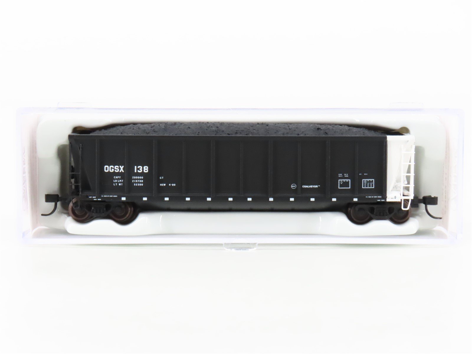 N Scale Atlas 43802-41 OGSX Iowa Southern Utilities Coalveyor Hopper #138