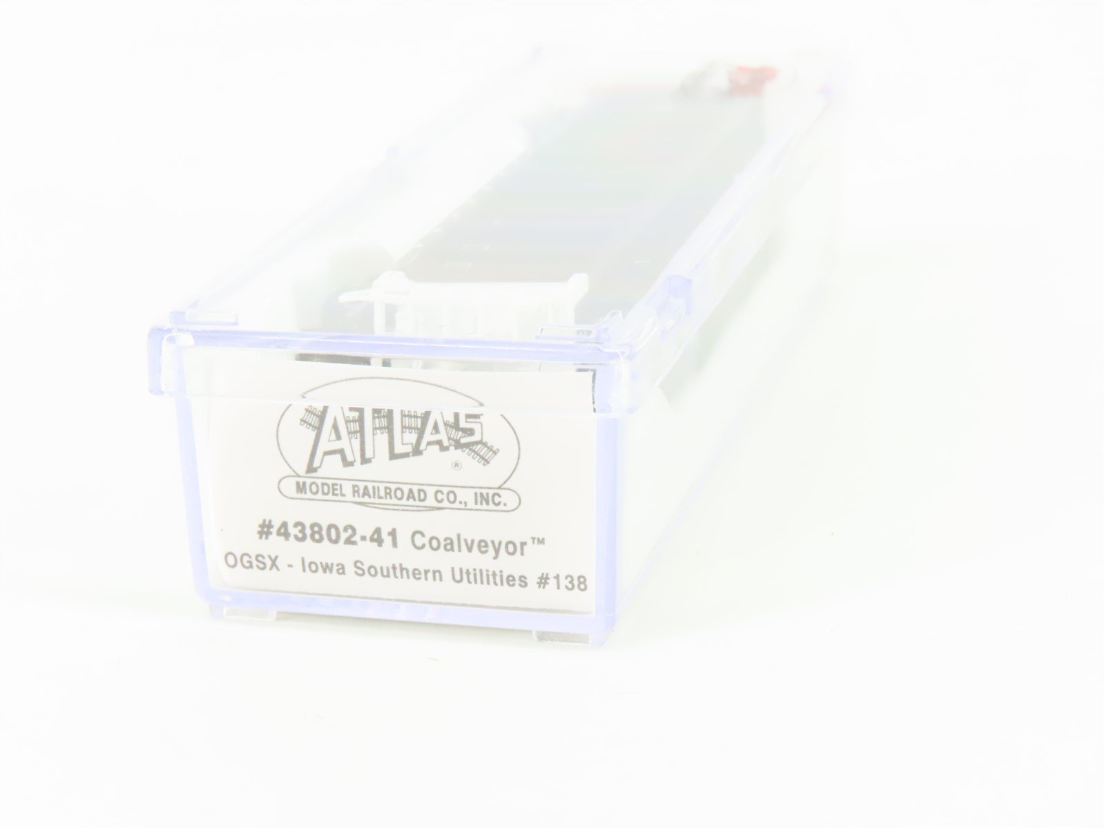 N Scale Atlas 43802-41 OGSX Iowa Southern Utilities Coalveyor Hopper #138