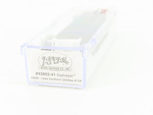 N Scale Atlas 43802-41 OGSX Iowa Southern Utilities Coalveyor Hopper #138