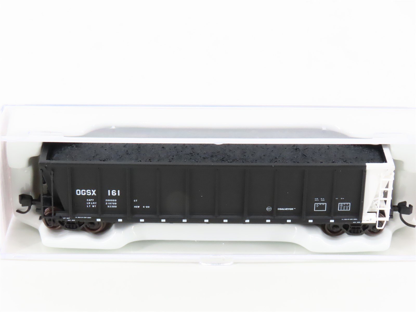 N Scale Atlas 43802-42 OGSX Iowa Southern Utilities Coalveyor Hopper #161