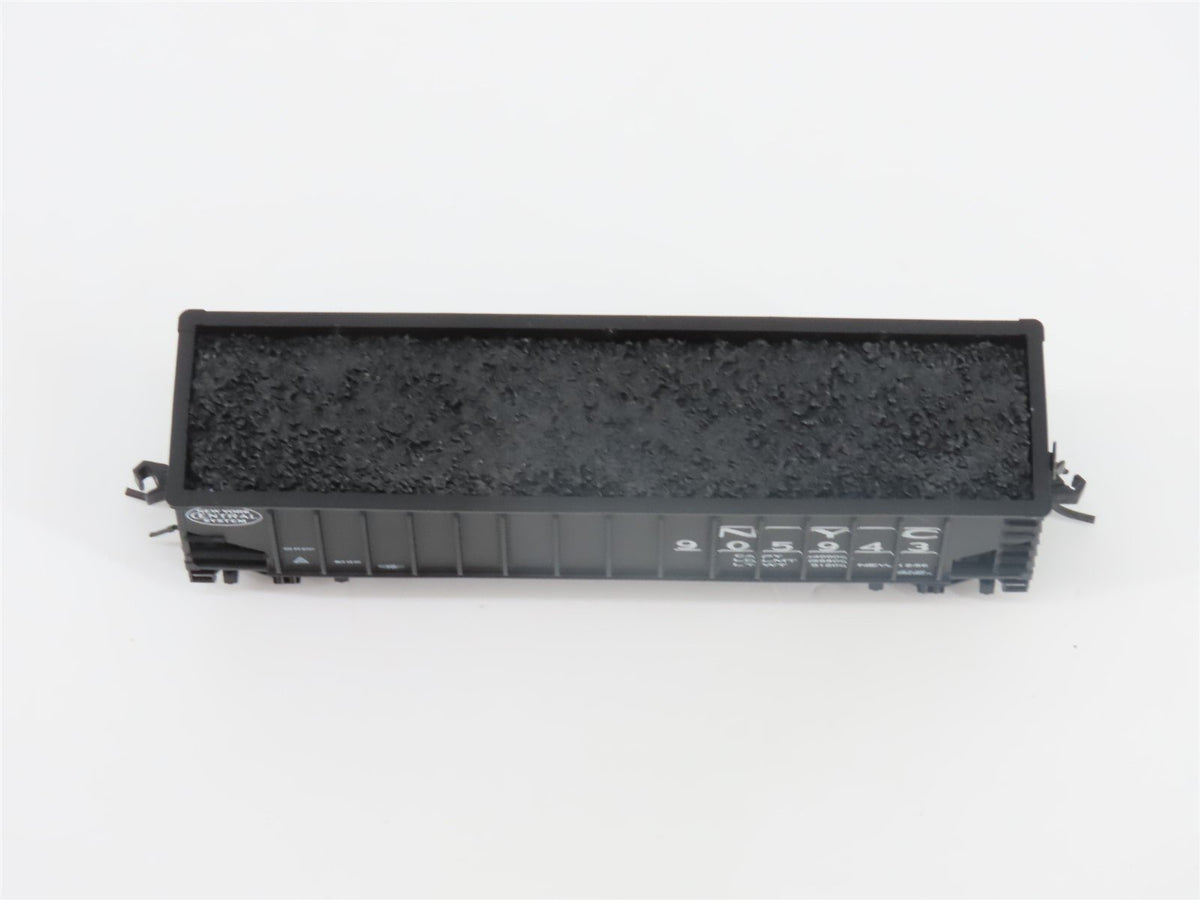 N Scale Bluford Shops 14021 NYC New York Central 3-Bay Hopper #905943 w/ Load