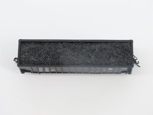 N Bluford Shops 14146 PC Penn Central 3-Bay Rib-Side Hopper #459600 w/ Load