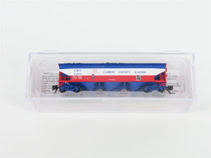 N Bluford Shops NSE BLU15-07 CBC Carbon County Bicentennial 3-Bay Hopper w/ Load