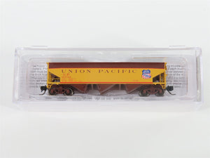 N Bluford Shops NSE BLU23-05 UP Pre-1939 Streamliner 3-Bay Hopper #15750 w/ Load