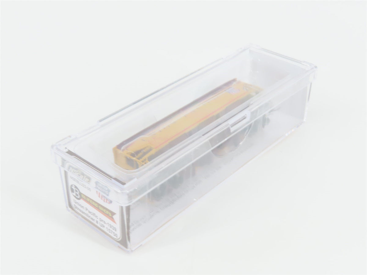 N Bluford Shops NSE BLU23-05 UP Pre-1939 Streamliner 3-Bay Hopper #15750 w/ Load