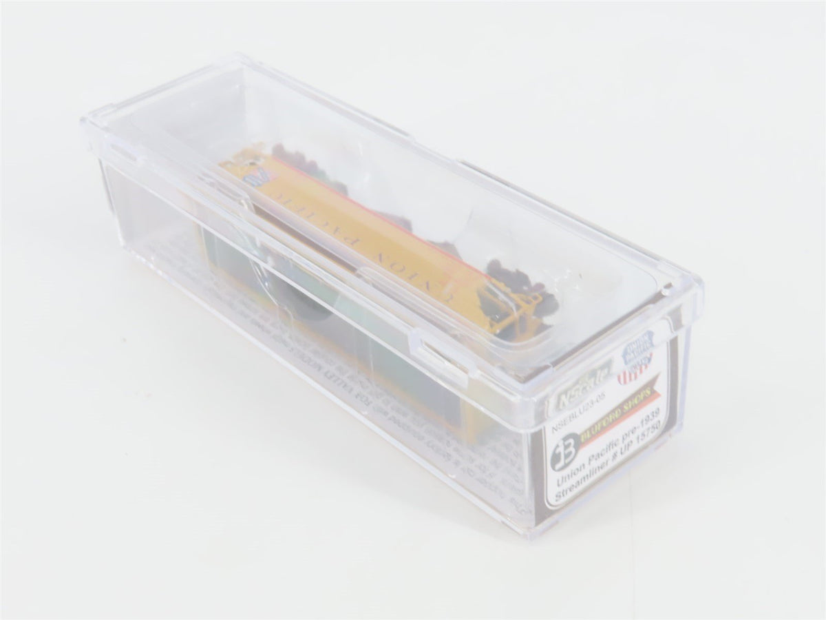 N Bluford Shops NSE BLU23-05 UP Pre-1939 Streamliner 3-Bay Hopper #15750 w/ Load