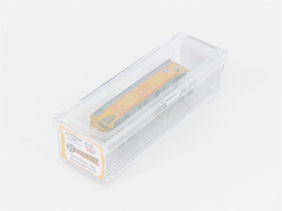 N Scale Bluford Shops NSE BLU23-06 UP 1958 Scheme 3-Bay Hopper #15775 w/ Load