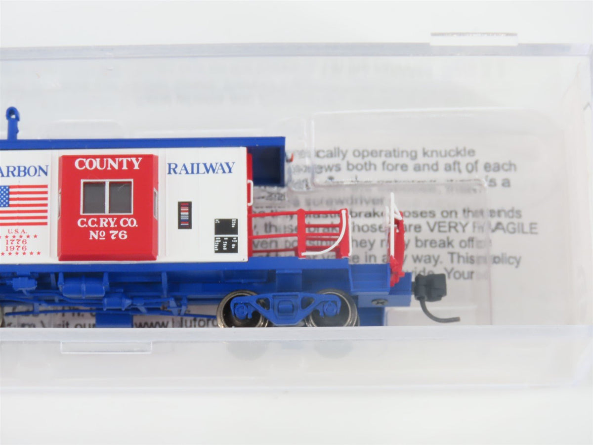 N Bluford Shops NSE BLU15-07 C.C.RY Carbon County Bicentennial Transfer Caboose