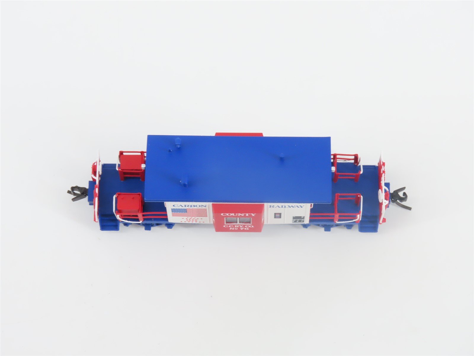 N Bluford Shops NSE BLU15-07 C.C.RY Carbon County Bicentennial Transfer Caboose