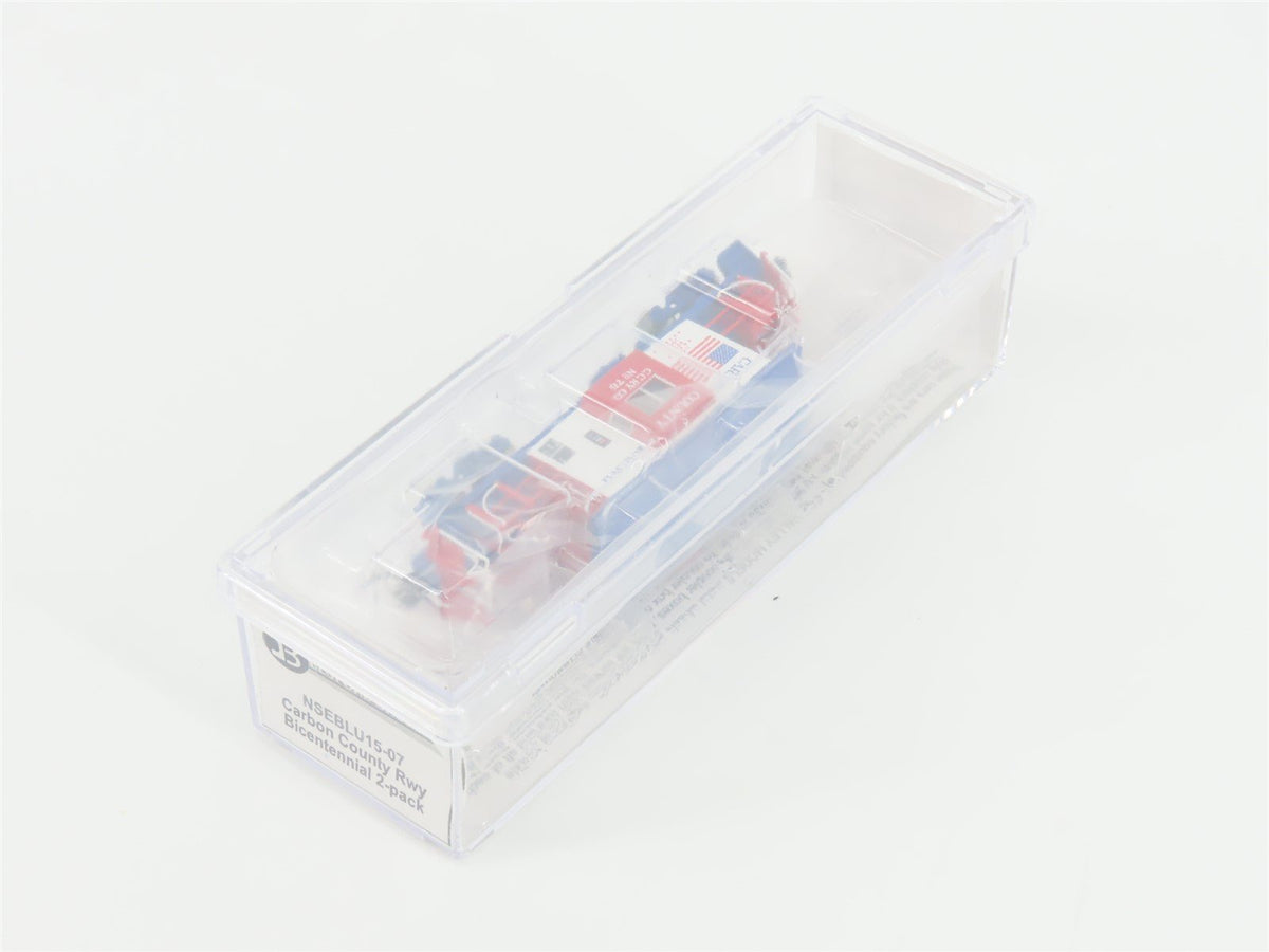 N Bluford Shops NSE BLU15-07 C.C.RY Carbon County Bicentennial Transfer Caboose