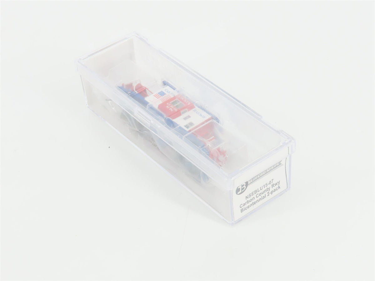 N Bluford Shops NSE BLU15-07 C.C.RY Carbon County Bicentennial Transfer Caboose