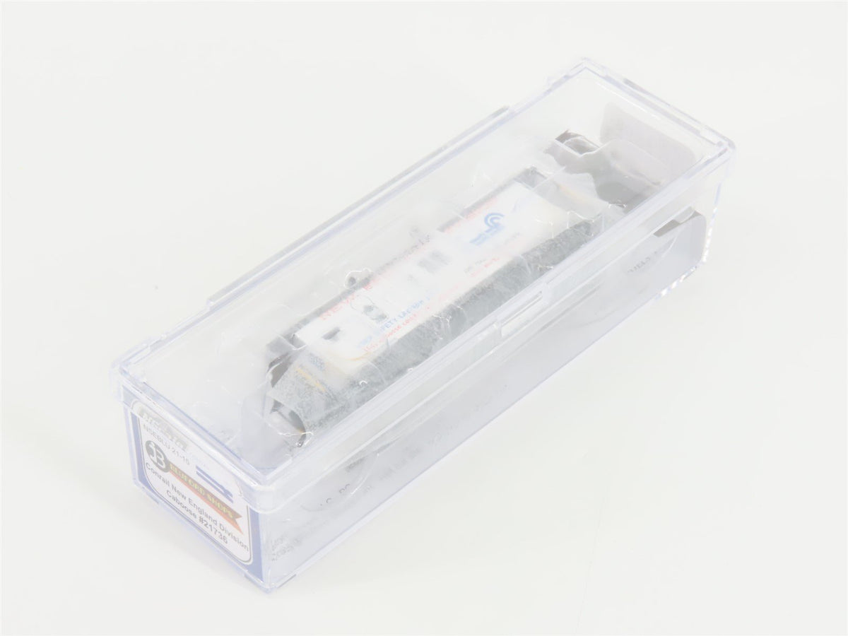 N Bluford Shops NSE BLU21-15 CR Conrail New England Bay Window Caboose #21736