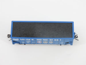 N Scale Bluford Shops NSE BLU17-03 URR US Steel 2-Bay Hopper #3501 w/ Load