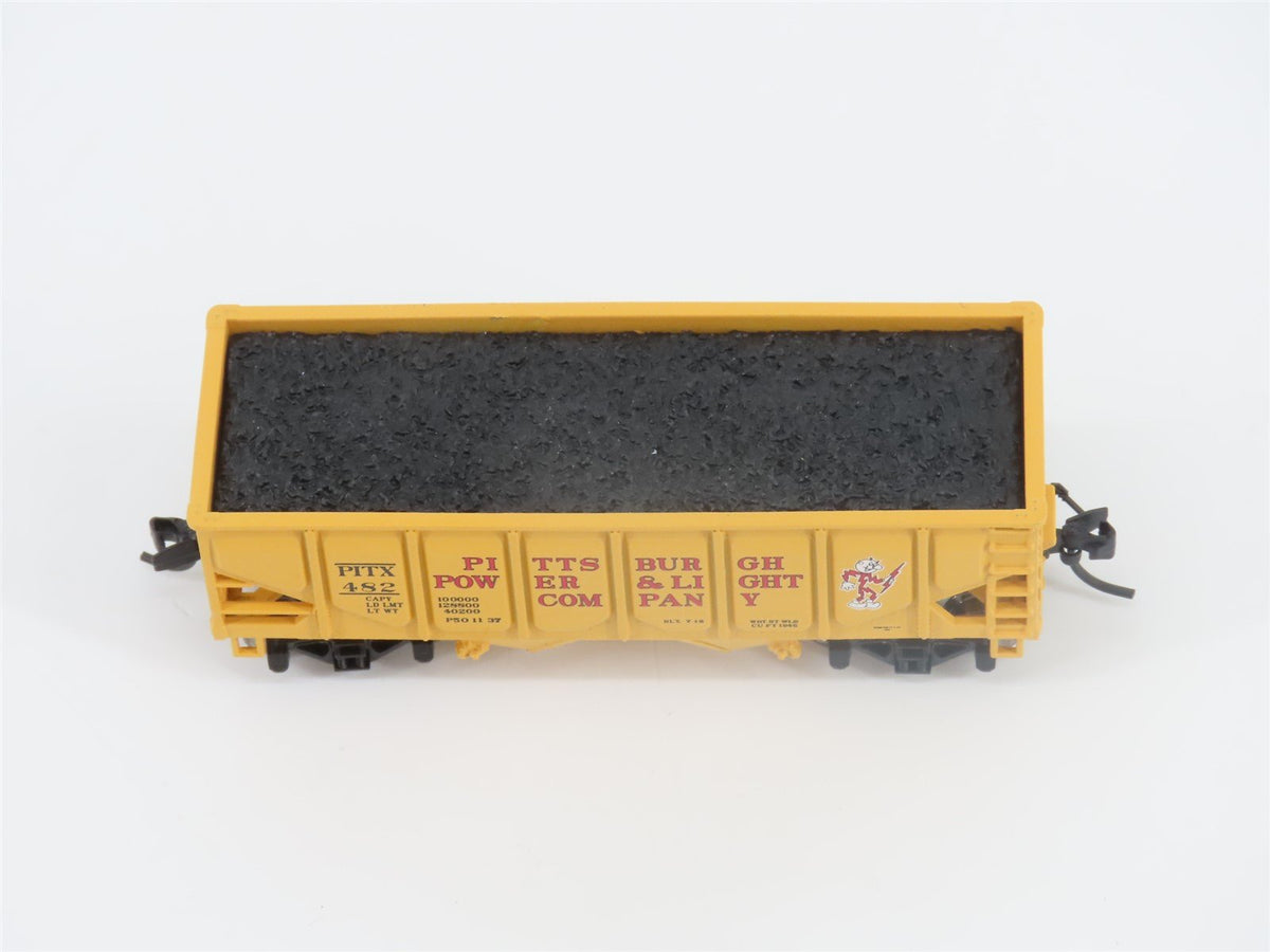 N Bluford Shops NSE BLU17-16 PITX Pittsburgh Power &amp; Light 2-Bay Hopper w/Load