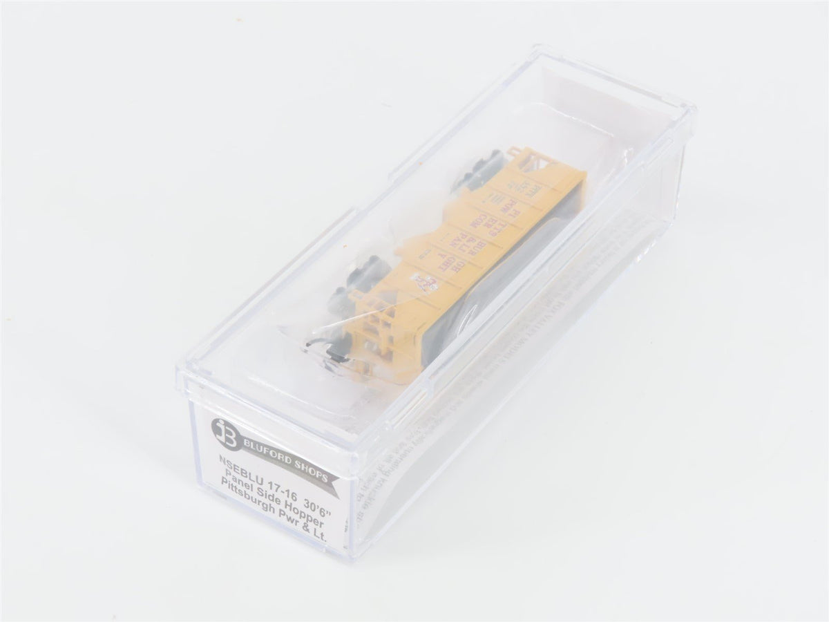N Bluford Shops NSE BLU17-16 PITX Pittsburgh Power &amp; Light 2-Bay Hopper w/Load