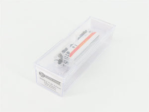 N Scale Bluford Shops NSE BLU17-39 UTAH Railway 2-Bay Hopper #4079 w/ Load