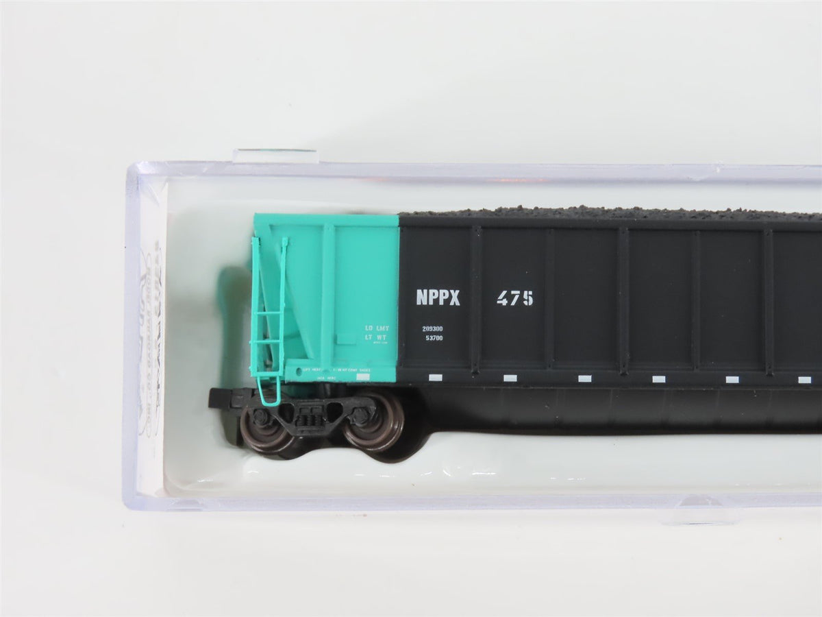 N Scale Atlas 43813-8 NPPX Nebraska Public Power Coalveyor #475 w/ Load