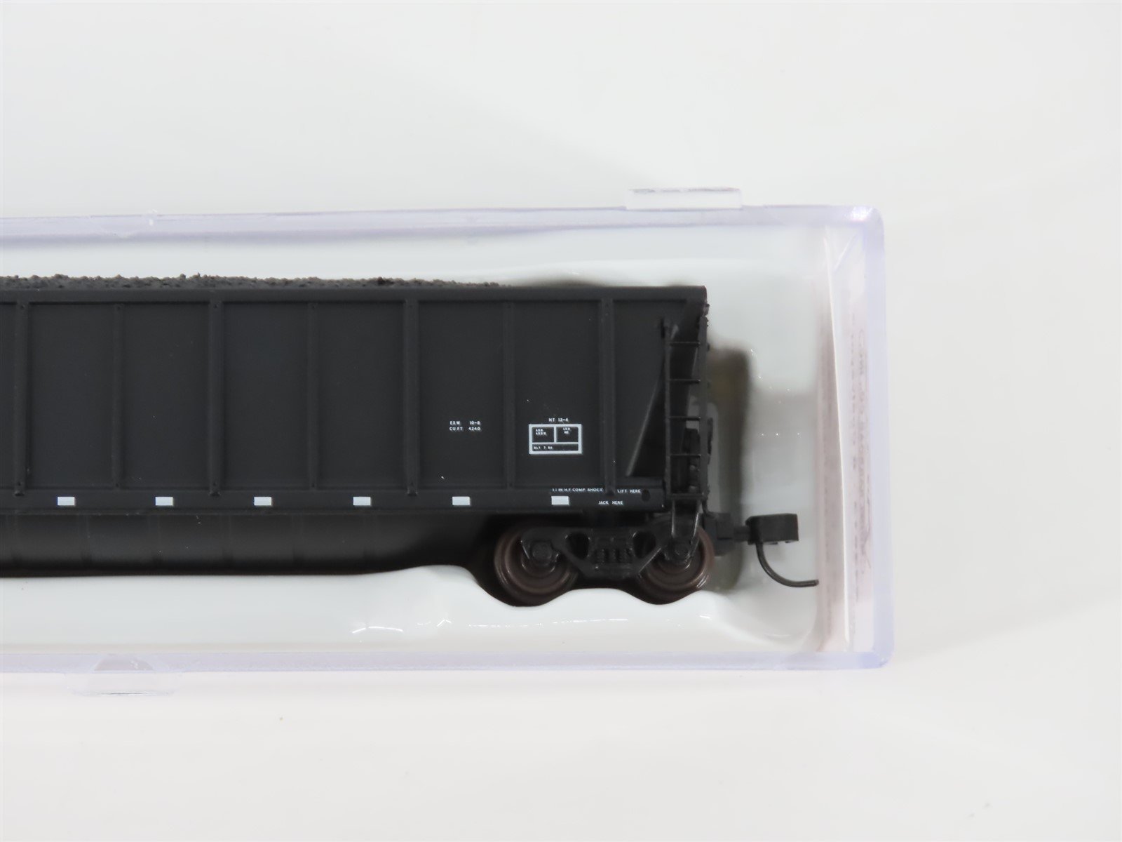 N Scale Atlas 43813-8 NPPX Nebraska Public Power Coalveyor #475 w/ Load