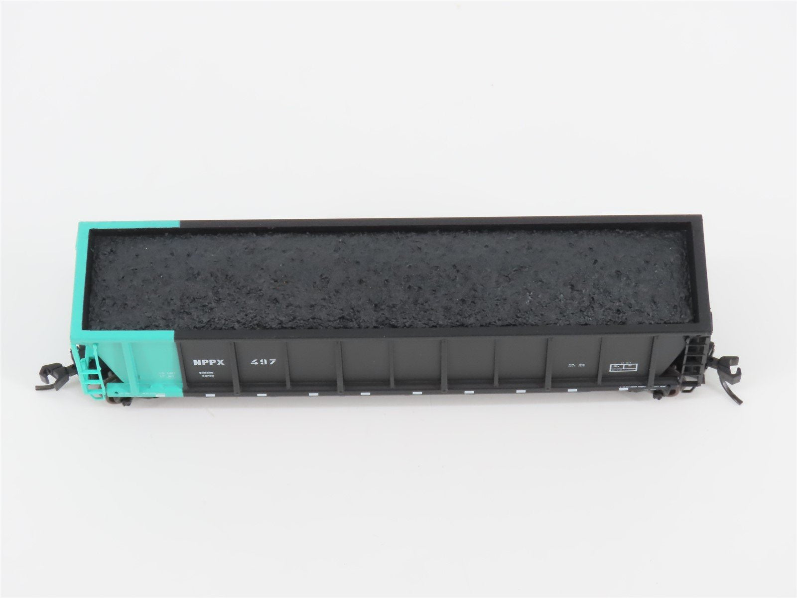 N Scale Atlas 43813-9 NPPX Nebraska Public Power Coalveyor #497 w/ Load