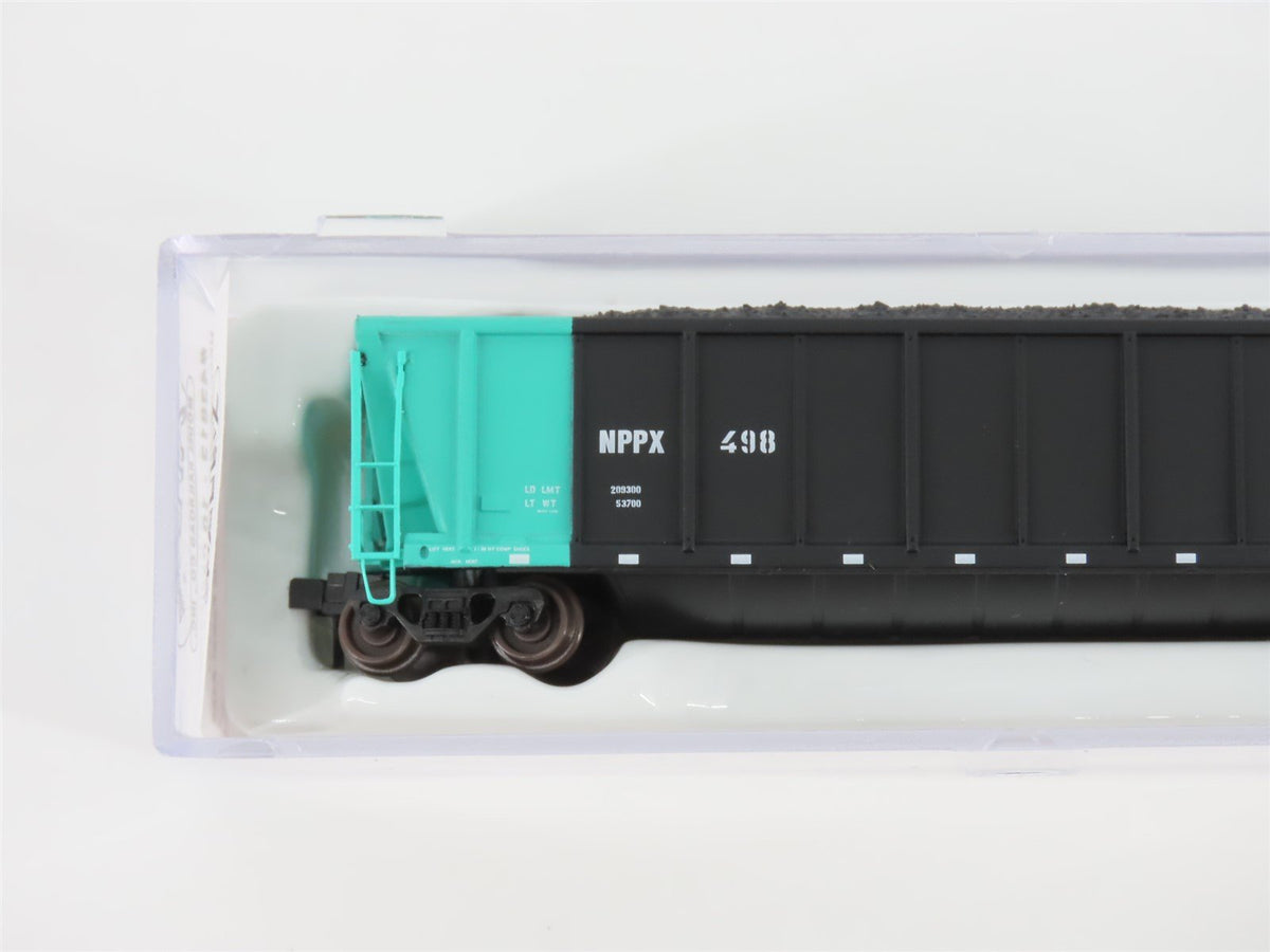 N Scale Atlas 43813-10 NPPX Nebraska Public Power Coalveyor #498 w/ Load