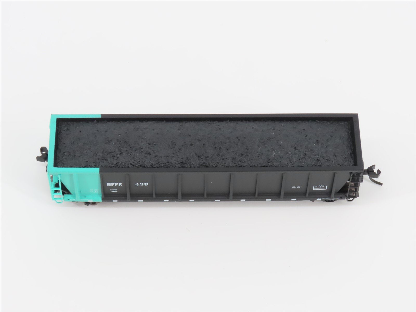 N Scale Atlas 43813-10 NPPX Nebraska Public Power Coalveyor #498 w/ Load