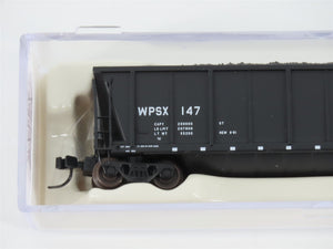 N Scale Atlas 43808-28 WPSX Wisconsin Public Service Coalveyor #147 w/ Load