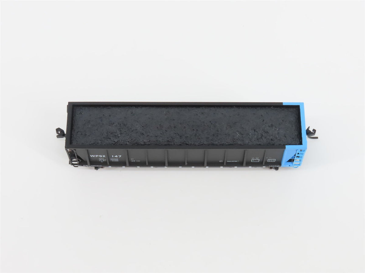 N Scale Atlas 43808-28 WPSX Wisconsin Public Service Coalveyor #147 w/ Load