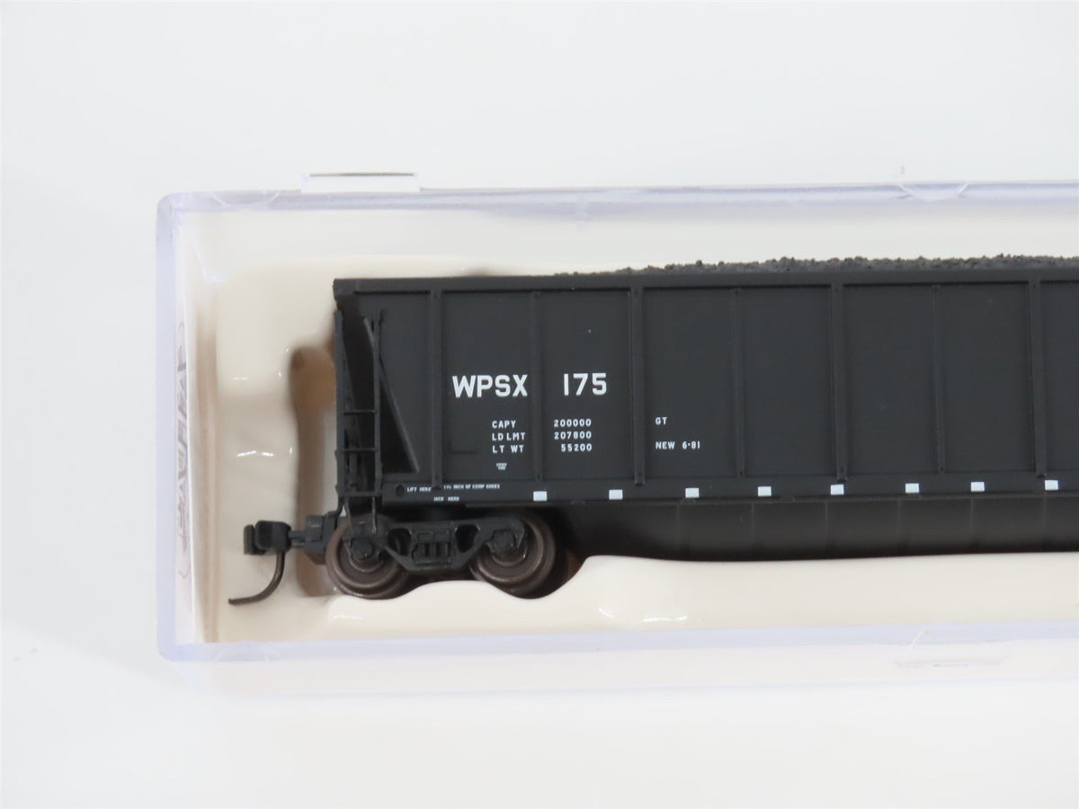 N Scale Atlas 43808-22 WPSX Wisconsin Public Service Coalveyor #175 w/ Load