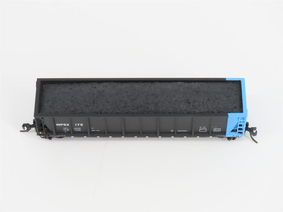 N Scale Atlas 43808-22 WPSX Wisconsin Public Service Coalveyor #175 w/ Load