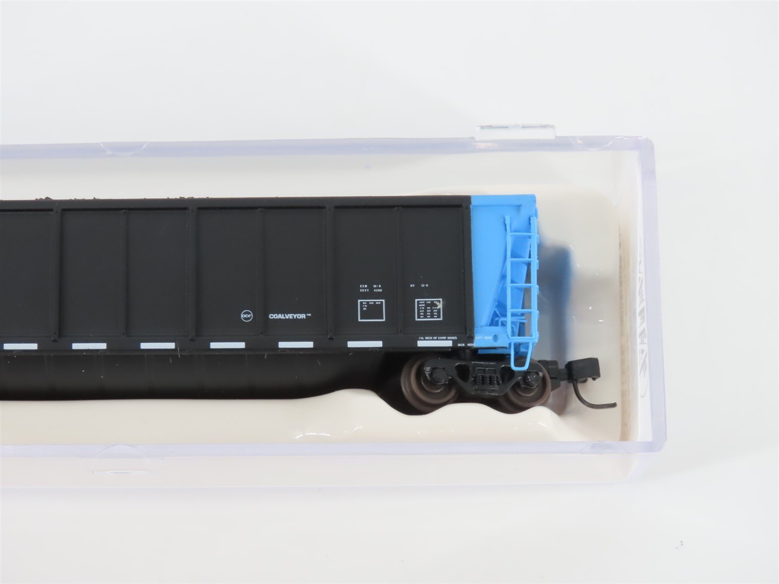 N Scale Atlas 43805-20 DAPX Dairyland Power Cooperative Coalveyor #169 w/ Load