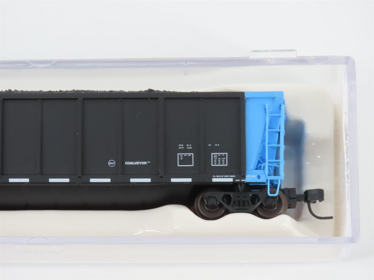 N Scale Atlas 43805-19 DAPX Dairyland Power Cooperative Coalveyor #166 w/ Load