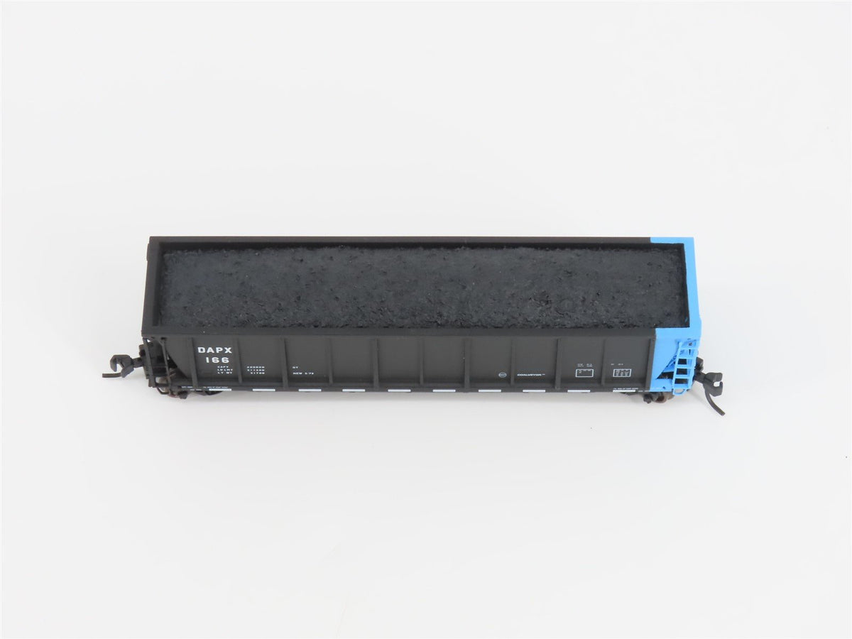 N Scale Atlas 43805-19 DAPX Dairyland Power Cooperative Coalveyor #166 w/ Load